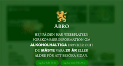 Desktop Screenshot of abro.se