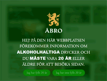 Tablet Screenshot of abro.se